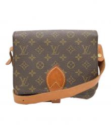 LOUIS VUITTON（ルイ ヴィトン）の古着「カルトシエールMM」｜ブラウン