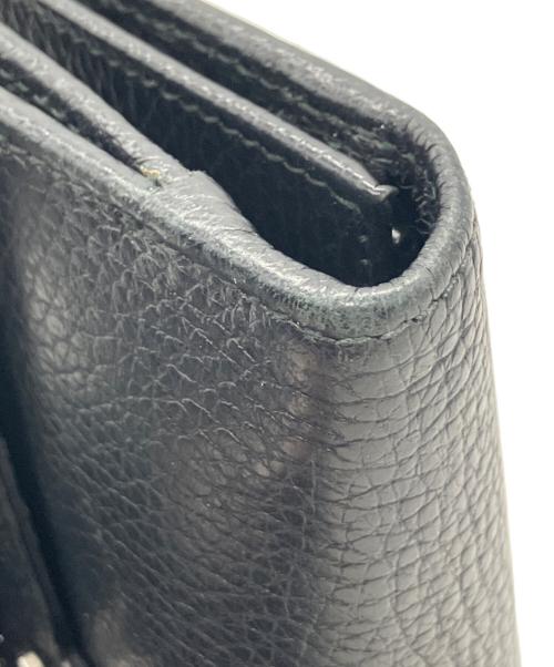 GUCCI（グッチ）GUCCI (グッチ) 長財布 ブラックの古着・服飾アイテム