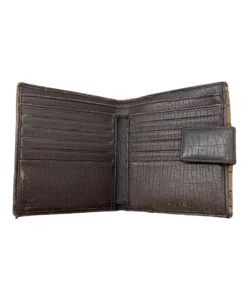 GUCCI（グッチ）GUCCI (グッチ) 2つ折り財布 ブラウンの古着・服飾アイテム