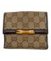 GUCCI（グッチ）の古着「2つ折り財布」｜ブラウン