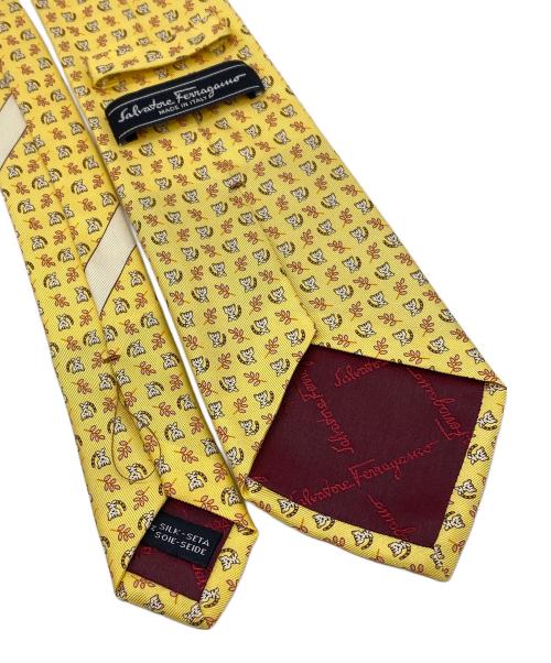Salvatore Ferragamo（サルヴァトーレ フェラガモ）Salvatore Ferragamo (サルヴァトーレ フェラガモ) ネクタイ イエロー サイズ:FREE 未使用品の古着・服飾アイテム