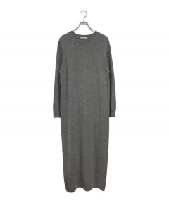 中古・古着通販】yoli (ヨリ) Boat neck onepiece ベージュ サイズ:S