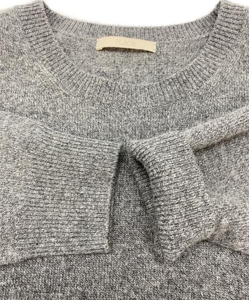 Plage（プラージュ）Plage (プラージュ) 23AW Neutral Knit長袖ワンピース グレー サイズ:SIZE 38の古着・服飾アイテム