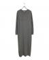Plage（プラージュ）の古着「23AW Neutral Knit長袖ワンピース」｜グレー
