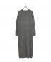Plage (プラージュ) 23AW Neutral Knit長袖ワンピース グレー サイズ:SIZE 38：8000円