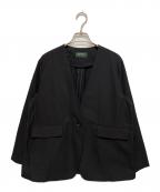 SPENSIERATOスペンシエラート）の古着「フレアジャケット」｜ブラック