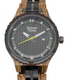 green time（グリーンタイム）の古着「リストウォッチ」