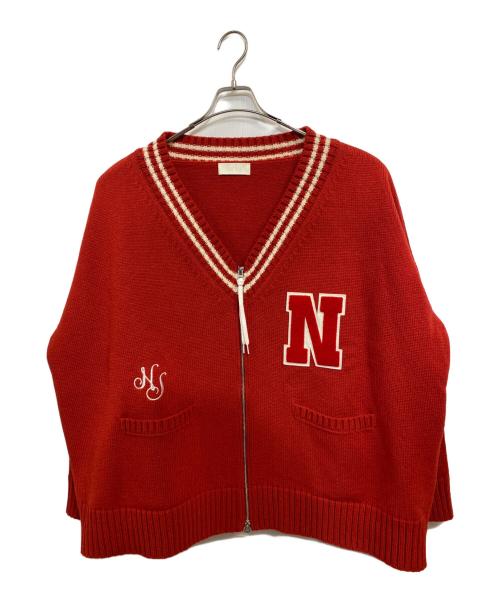 NEON SIGN（ネオンサイン）NEON SIGN (ネオンサイン) 厚手ニット レッド サイズ:SIZE 38の古着・服飾アイテム