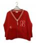 NEON SIGN（ネオンサイン）の古着「厚手ニット」｜レッド