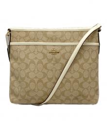 COACH（コーチ）の古着「ショルダーバッグ」｜ベージュ