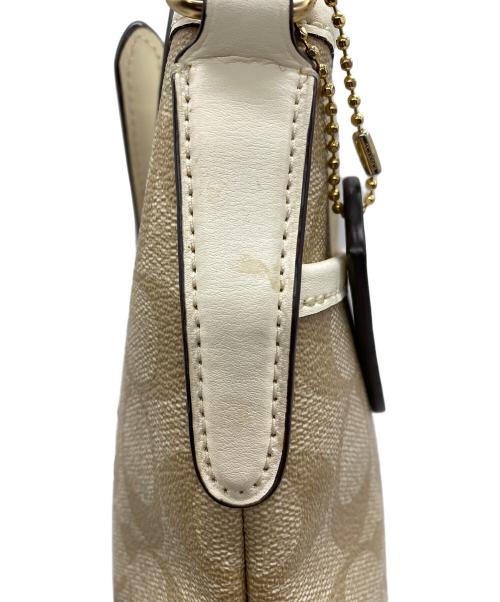 COACH（コーチ）COACH (コーチ) ショルダーバッグ ベージュの古着・服飾アイテム
