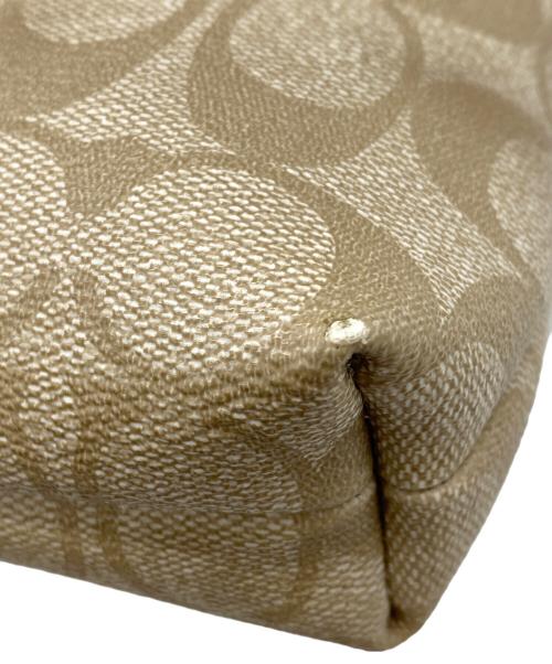 COACH（コーチ）COACH (コーチ) ショルダーバッグ ベージュの古着・服飾アイテム