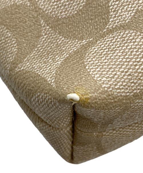 COACH（コーチ）COACH (コーチ) ショルダーバッグ ベージュの古着・服飾アイテム