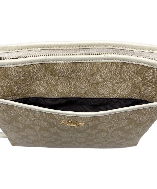 COACH（コーチ）COACH (コーチ) ショルダーバッグ ベージュの古着・服飾アイテム
