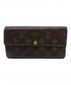 LOUIS VUITTONルイ ヴィトン）の古着「長財布」｜ブラウン