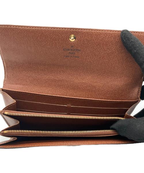 LOUIS VUITTON（ルイ ヴィトン）LOUIS VUITTON (ルイ ヴィトン) 長財布 ブラウンの古着・服飾アイテム