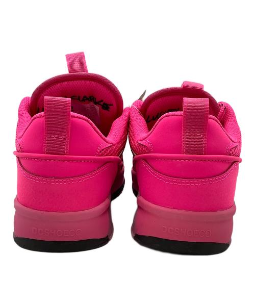 DC SHOES（ディーシーシューズ）DC SHOES (ディーシーシューズ) THE LUCIEN ネオンピンク サイズ:SIZE 26cm 未使用品の古着・服飾アイテム