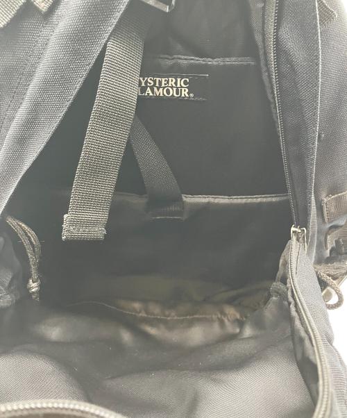 Hysteric Glamour（ヒステリックグラマー）Hysteric Glamour (ヒステリックグラマー) リュック ブラックの古着・服飾アイテム