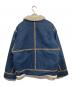 TRUSSARDI (トラサルディ) ヴィンテージボアデニムジャケット インディゴ サイズ:SIZE 48：7000円
