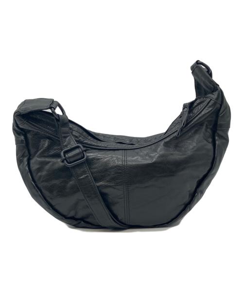 PORTER（ポーター）PORTER (ポーター) レザーボディーバッグ ブラックの古着・服飾アイテム