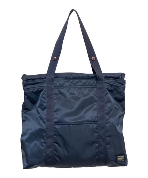 PORTER（ポーター）PORTER (ポーター) トートバッグ ネイビーの古着・服飾アイテム