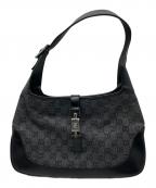 GUCCIグッチ）の古着「ワンショルダーバッグ」｜グレー×ブラック