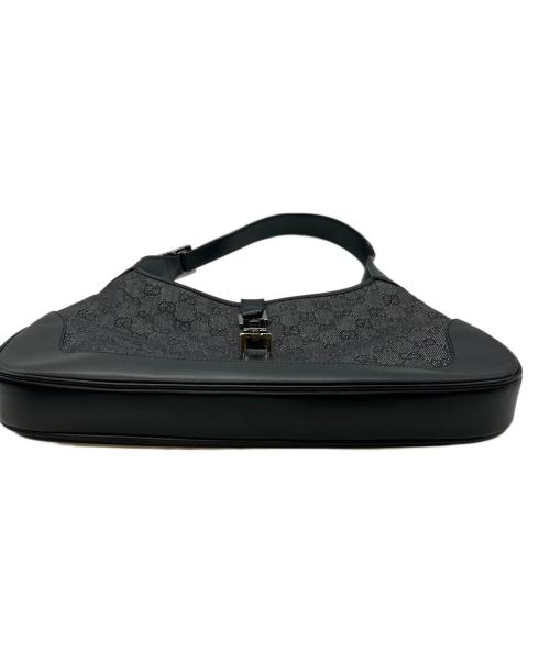 GUCCI（グッチ）GUCCI (グッチ) ワンショルダーバッグ グレー×ブラックの古着・服飾アイテム