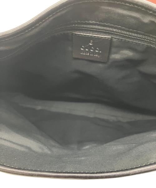 GUCCI（グッチ）GUCCI (グッチ) ワンショルダーバッグ グレー×ブラックの古着・服飾アイテム