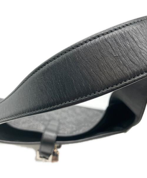 GUCCI（グッチ）GUCCI (グッチ) ワンショルダーバッグ グレー×ブラックの古着・服飾アイテム