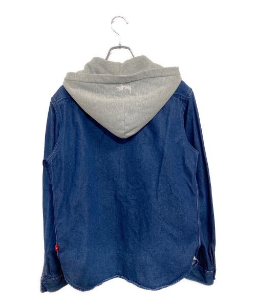 stussy（ステューシー）stussy (ステューシー) デニムジャケット インディゴ サイズ:SIZE Lの古着・服飾アイテム