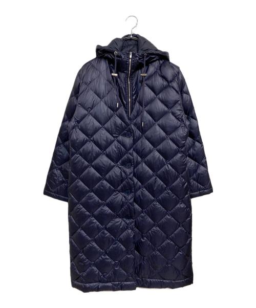 LACOSTE（ラコステ）LACOSTE (ラコステ) 2WAY ダウンコート ネイビー サイズ:SIZE 38の古着・服飾アイテム