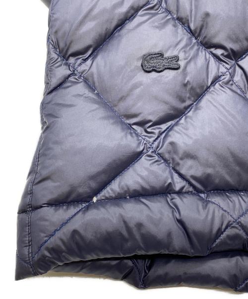 LACOSTE（ラコステ）LACOSTE (ラコステ) 2WAY ダウンコート ネイビー サイズ:SIZE 38の古着・服飾アイテム