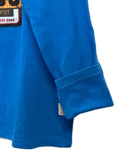 EVISU（エヴィス）EVISU (エヴィス) クルーネックスウェット ブルー サイズ:SIZE XLの古着・服飾アイテム