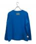 EVISU (エヴィス) クルーネックスウェット ブルー サイズ:SIZE XL：5000円