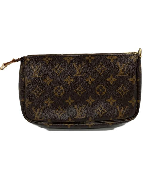 LOUIS VUITTON（ルイ ヴィトン）LOUIS VUITTON (ルイ ヴィトン) ショルダーポーチ ブラウンの古着・服飾アイテム