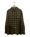 ）の古着「メリノウール O.D.シャツ」｜グリーン×ブラック