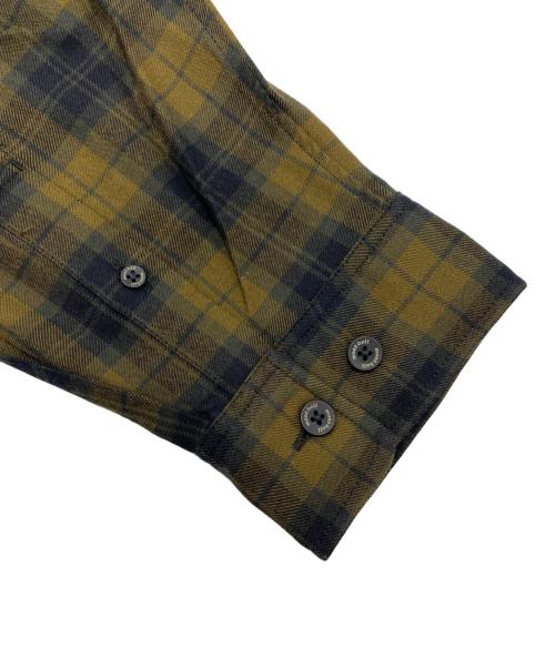 mont-bell（モンベル）mont-bell (モンベル) メリノウール O.D.シャツ グリーン×ブラック サイズ:SIZE XLの古着・服飾アイテム