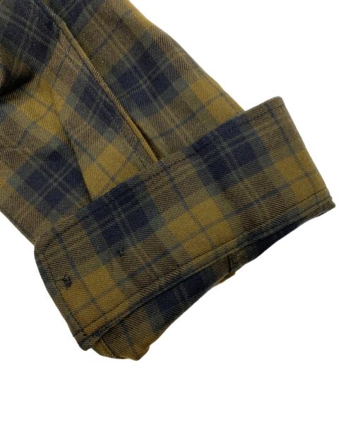 mont-bell（モンベル）mont-bell (モンベル) メリノウール O.D.シャツ グリーン×ブラック サイズ:SIZE XLの古着・服飾アイテム