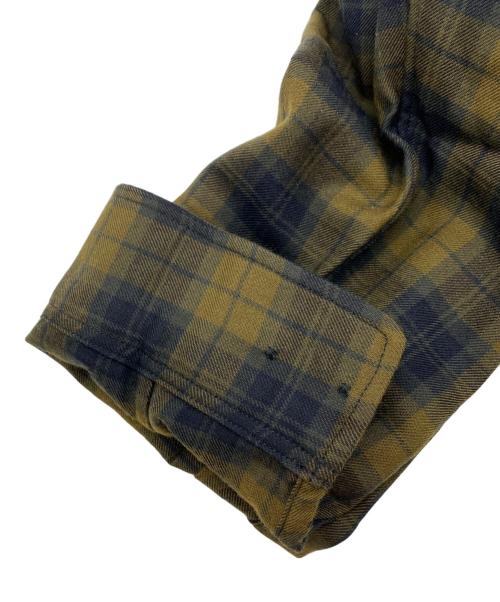 mont-bell（モンベル）mont-bell (モンベル) メリノウール O.D.シャツ グリーン×ブラック サイズ:SIZE XLの古着・服飾アイテム