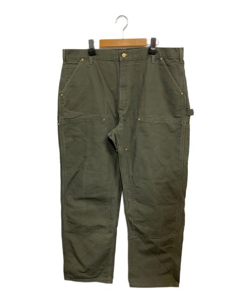 CarHartt（カーハート）CarHartt (カーハート) ダブルニーペインターパンツ グリーン サイズ:SIZE 101cm (W40)の古着・服飾アイテム