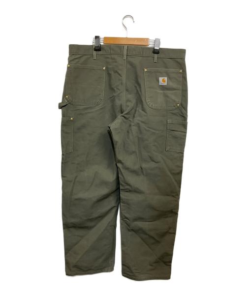 CarHartt（カーハート）CarHartt (カーハート) ダブルニーペインターパンツ グリーン サイズ:SIZE 101cm (W40)の古着・服飾アイテム