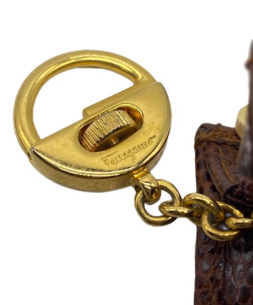 Salvatore Ferragamo（サルヴァトーレ フェラガモ）Salvatore Ferragamo (サルヴァトーレ フェラガモ) コインケース ブラウンの古着・服飾アイテム