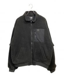 New Era×Y's（ニューエラ×ワイズ）の古着「Boa Blouson」｜ブラック