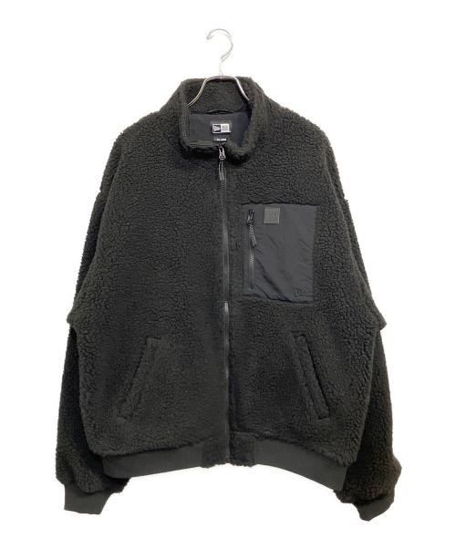 New Era（ニューエラ）New Era (ニューエラ) Y's (ワイズ) Boa Blouson ブラック サイズ:SIZE XXLの古着・服飾アイテム