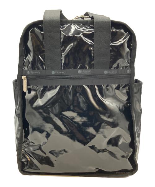 LeSportsac（レスポートサック）LeSportsac (レスポートサック) (ヒトリップ) 3WAYリュック ブラックの古着・服飾アイテム