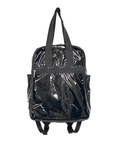 LeSportsac（レスポートサック）LeSportsac (レスポートサック) (ヒトリップ) 3WAYリュック ブラックの古着・服飾アイテム