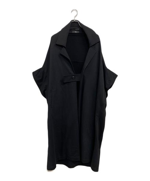 Y's（ワイズ）Y's (ワイズ) ジャージードルマンスリーブコート ブラック サイズ:SIZE 2 (S)の古着・服飾アイテム