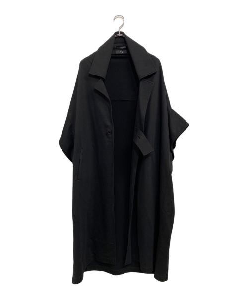 Y's（ワイズ）Y's (ワイズ) ジャージードルマンスリーブコート ブラック サイズ:SIZE 2 (S)の古着・服飾アイテム