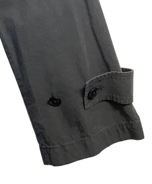 s'yte（サイト）s'yte (サイト) BRUSHED WASHER FINISH BROAD TRENCH COAT ブラック サイズ:SIZE Sの古着・服飾アイテム