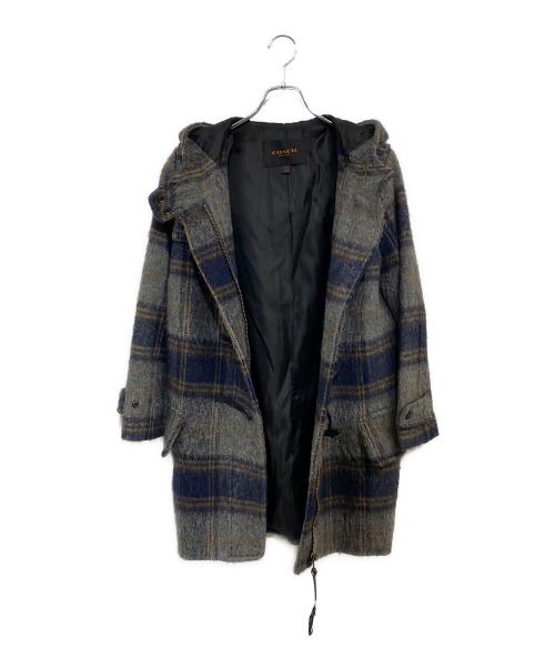 COACH（コーチ）COACH (コーチ) ダッフルコート グレー サイズ:SIZE XXSの古着・服飾アイテム